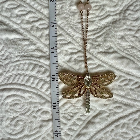 Swarovski dragonfly necklace - Picture 4 of 15